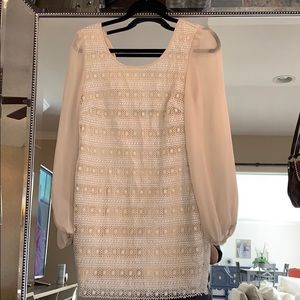 Designer Cream Dress